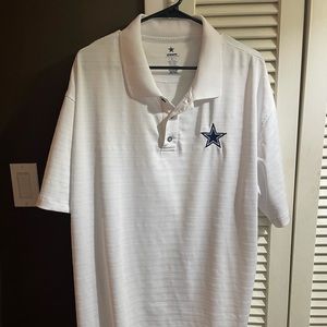 White Dallas Cowboys Polo